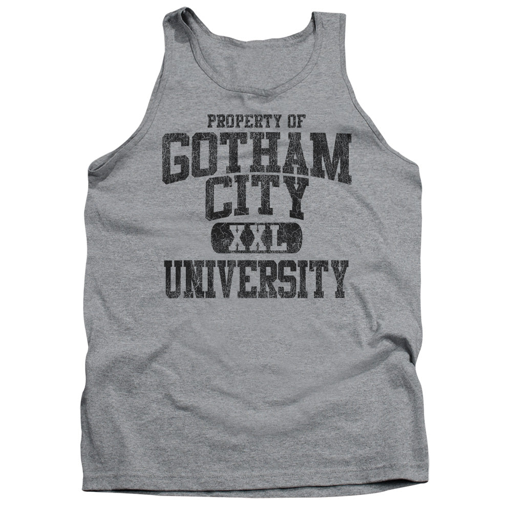 BATMAN/PROPERTY OF GCU - ADULT TANK - ATHLETIC HEATHER