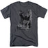 BATMAN/THE KNIGHT LIFE - S/S ADULT 18/1 - CHARCOAL