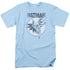 BATMAN/SWINGING BAT - S/S ADULT 18/1 - LIGHT BLUE
