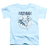 BATMAN/SWINGING BAT - S/S TODDLER TEE - LIGHT BLUE