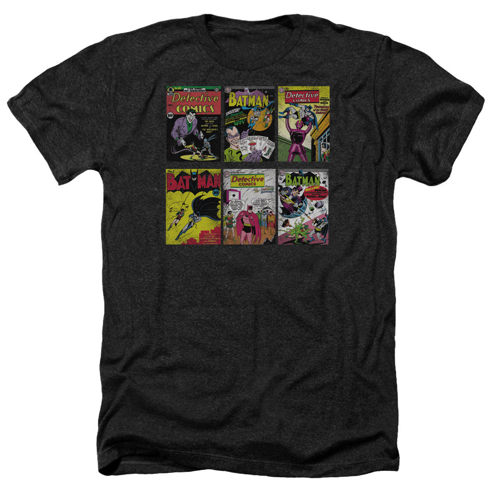 BATMAN/BM COVERS - ADULT HEATHER - BLACK