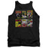 BATMAN/BM COVERS - ADULT TANK - BLACK