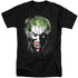 BATMAN/FACE OF MADNESS - S/S ADULT TALL 18/1 - BLACK
