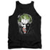 BATMAN/FACE OF MADNESS - ADULT TANK - BLACK