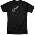 BATMAN/DARKNESS - S/S ADULT TALL 18/1 - BLACK