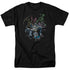 BATMAN/SURROUNDED - S/S ADULT 18/1 - BLACK