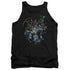 BATMAN/SURROUNDED - ADULT TANK - BLACK