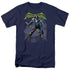 BATMAN/NIGHTWING - S/S ADULT 18/1 - NAVY