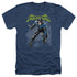 BATMAN/NIGHTWING - ADULT HEATHER - NAVY