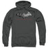 BATMAN ARKHAM CITY/LOGO - ADULT PULLOVER HOODIE - CHARCOAL