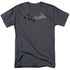 BATMAN ARKHAM CITY/LOGO - S/S ADULT 18/1 - CHARCOAL