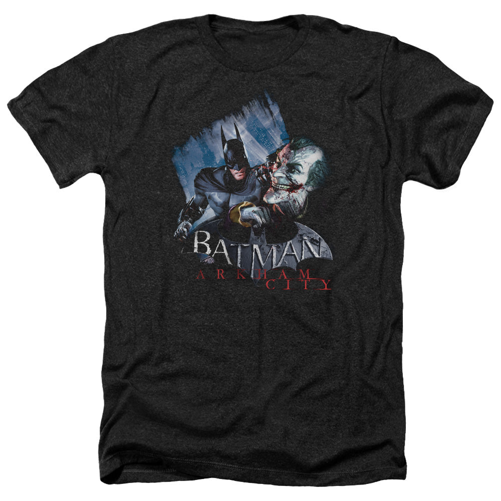 BATMAN ARKHAM CITY/JOKES ON YOU! - ADULT HEATHER - BLACK