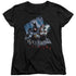 BATMAN ARKHAM CITY/JOKES ON YOU! - S/S WOMENS TEE - BLACK