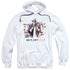 BATMAN ARKHAM CITY/WE WANT YOU - ADULT PULLOVER HOODIE - WHITE