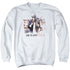 BATMAN ARKHAM CITY/WE WANT YOU - ADULT CREWNECK SWEATSHIRT - WHITE