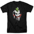 BATMAN ARKHAM CITY/SPRAYPAINT SMILE - S/S ADULT 18/1 - BLACK