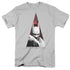 BATMAN ARKHAM CITY/BAT TRIANGLE - S/S ADULT 18/1 - SILVER