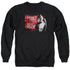BATMAN ARKHAM CITY/SO MUCH UGLY - ADULT CREWNECK SWEATSHIRT - BLACK