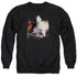 BATMAN ARKHAM CITY/CERTIFIED INSANE - ADULT CREWNECK SWEATSHIRT - BLACK
