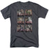 BATMAN ARKHAM CITY/ARKHAM LINEUP - S/S ADULT 18/1 - CHARCOAL