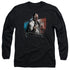 BATMAN ARKHAM CITY/TWO FACE - L/S ADULT 18/1 - BLACK