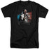 BATMAN ARKHAM CITY/TWO FACE - S/S ADULT TALL 18/1 - BLACK
