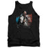 BATMAN ARKHAM CITY/TWO FACE - ADULT TANK - BLACK
