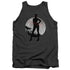 BATMAN ARKHAM CITY/CATWOMAN CONVICTED - ADULT TANK - CHARCOAL