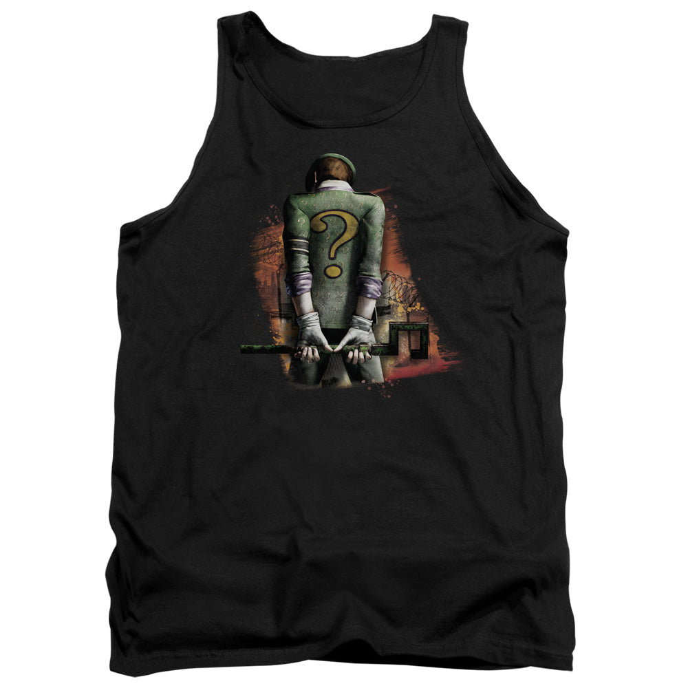 BATMAN ARKHAM CITY/RIDDLER CONVICTED - ADULT TANK - BLACK