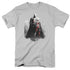BATMAN ARKHAM CITY/HARLEY AND BATS - S/S ADULT 18/1 - SILVER