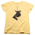 BATMAN/CATWOMAN ROPE - S/S WOMENS TEE - BANANA