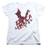 BATMAN/BROKEN CITY - S/S WOMENS TEE - WHITE
