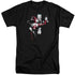 BATMAN/HARLEY AND JOKER - S/S ADULT TALL 18/1 - BLACK