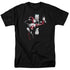 BATMAN/HARLEY AND JOKER - S/S ADULT 18/1 - BLACK