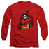 BATMAN/WINGMAN - L/S ADULT 18/1 - RED
