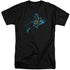 BATMAN/NEON BATMAN - S/S ADULT TALL 18/1 - BLACK