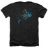 BATMAN/NEON BATMAN - ADULT HEATHER - BLACK