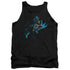 BATMAN/NEON BATMAN - ADULT TANK - BLACK
