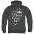 BATMAN/GOTHAM 3D - ADULT PULLOVER HOODIE - CHARCOAL