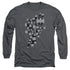 BATMAN/GOTHAM 3D - L/S ADULT 18/1 - CHARCOAL