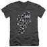 BATMAN/GOTHAM 3D - S/S ADULT V-NECK 30/1 - CHARCOAL