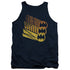 BATMAN/BAT SIGNAL SHAPES - ADULT TANK - NAVY