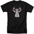 BATMAN/BANE MASK - S/S ADULT TALL 18/1 - BLACK