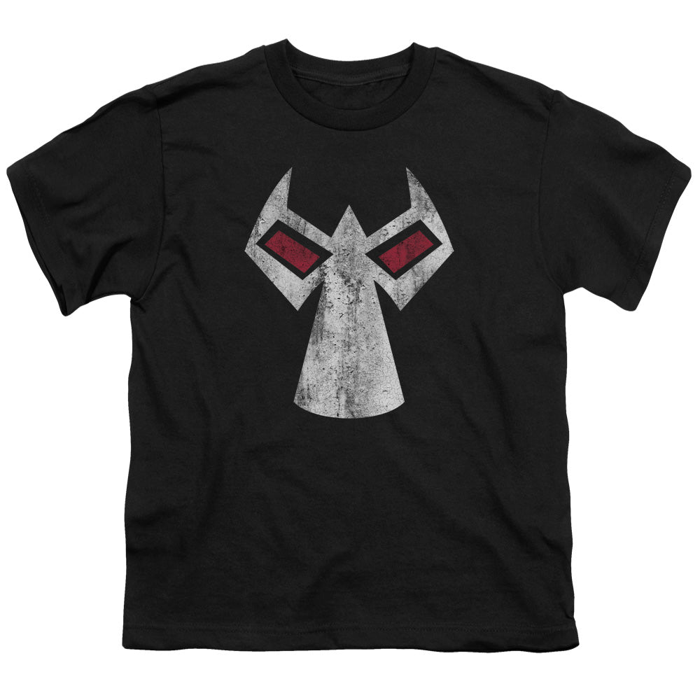 BATMAN/BANE MASK - S/S YOUTH 18/1 - BLACK