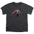 BATMAN/BANE FLEX - S/S YOUTH 18/1 - CHARCOAL