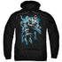 BATMAN/EVIL RISING - ADULT PULLOVER HOODIE - BLACK