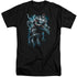 BATMAN/EVIL RISING - S/S ADULT TALL 18/1 - BLACK