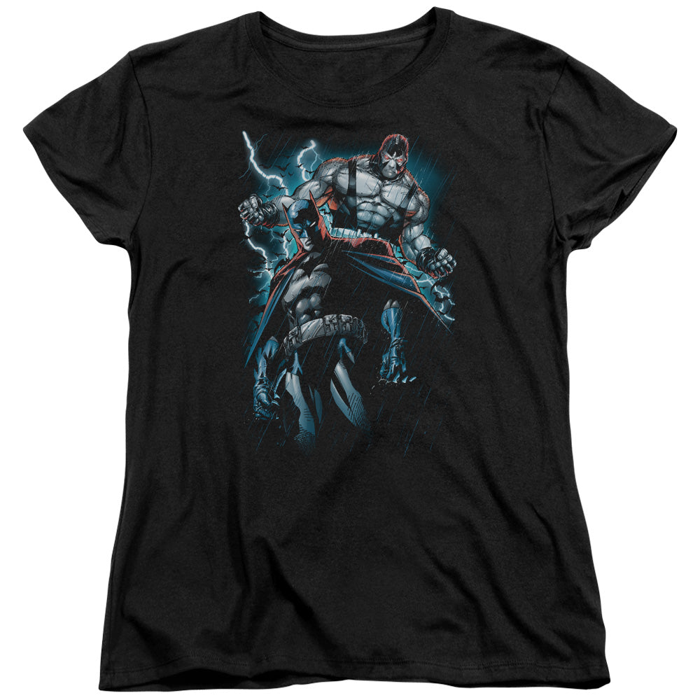 BATMAN/EVIL RISING - S/S WOMENS TEE - BLACK