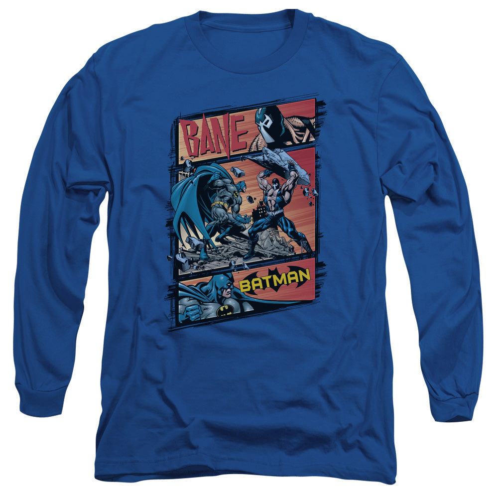 BATMAN/EPIC BATTLE - L/S ADULT 18/1 - ROYAL BLUE