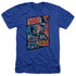 BATMAN/EPIC BATTLE - ADULT HEATHER - ROYAL BLUE